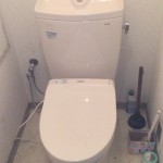 新しいトイレ　便器・タンク