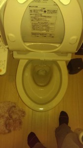 トイレつまりが直った所